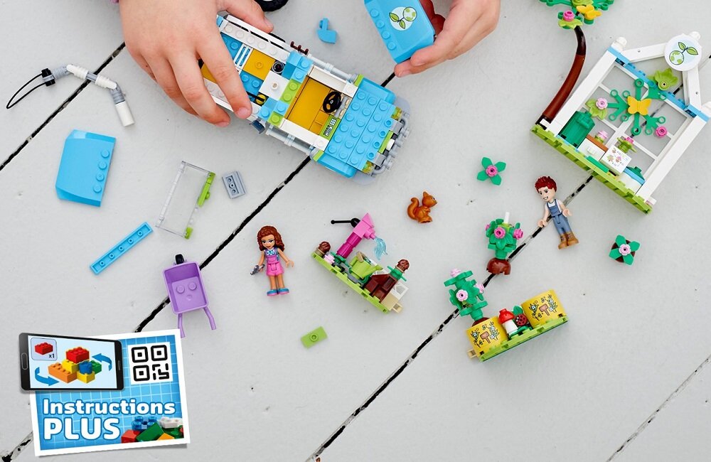 LEGO Friends Furgonetka do sadzenia drzew 41707 Nowoczesne instrukcje