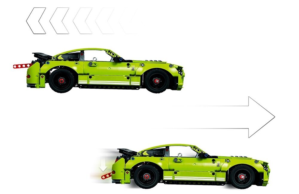LEGO Technic Ford Mustang Shelby GT500 42138 Szybki jak błyskawica