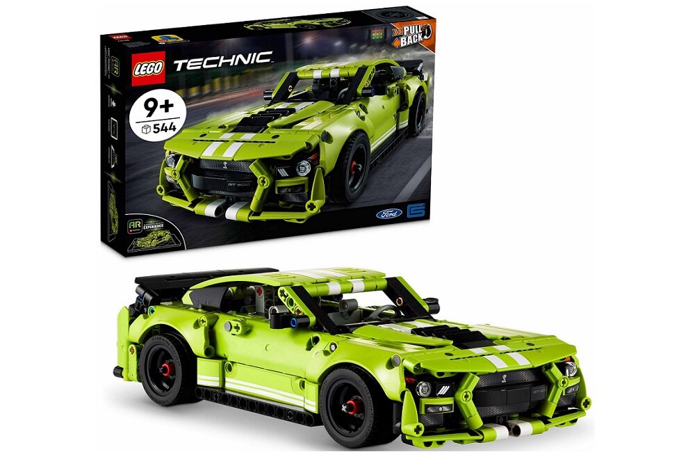 LEGO Technic Ford Mustang Shelby GT500 42138 Bezpieczny transport szybkiego auta
