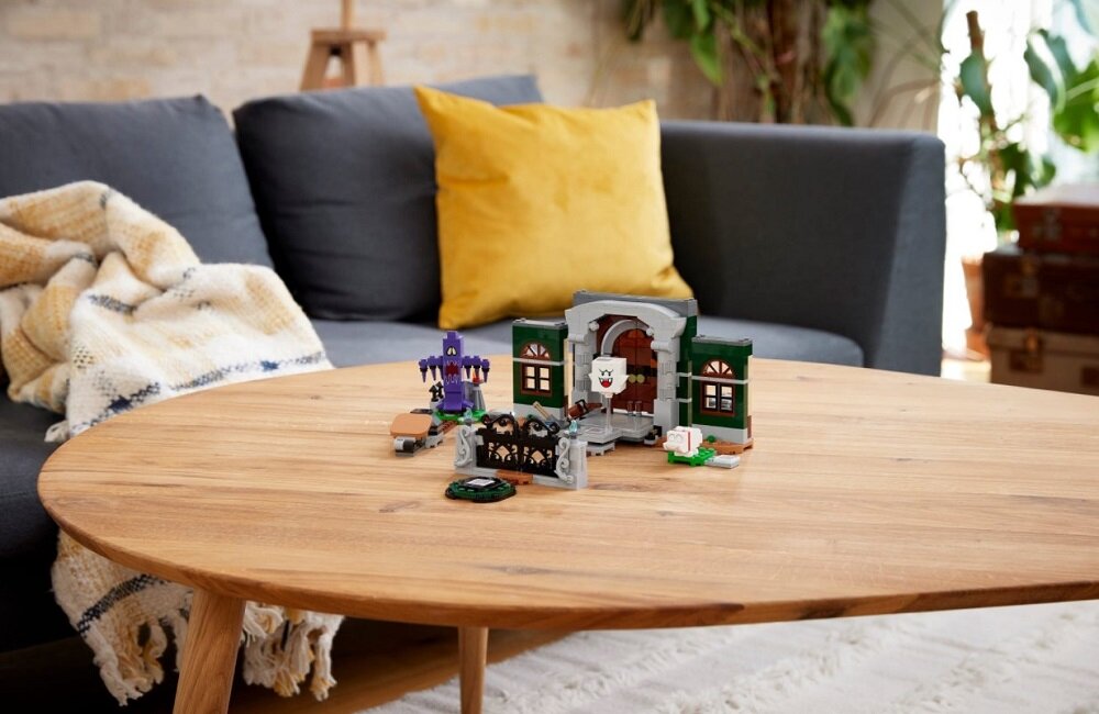 LEGO Super Mario Wejście do rezydencji Luigiego zestaw rozszerzający 71399 Zabawa napędzana wyobraźnią