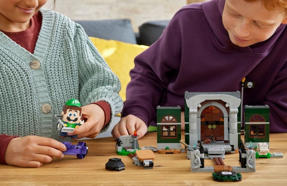 LEGO Super Mario Wejście do rezydencji Luigiego zestaw rozszerzający 71399 Wysoka jakość i bezpieczeństwo