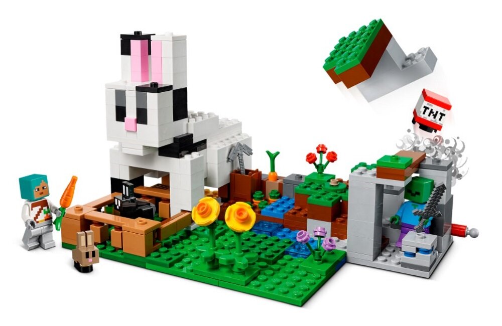 LEGO Minecraft Królicza farma 21181 Świetny prezent