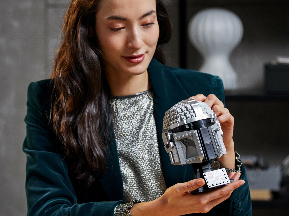 LEGO Star Wars Hełm Mandalorianina 75328 zestawy kolekcja