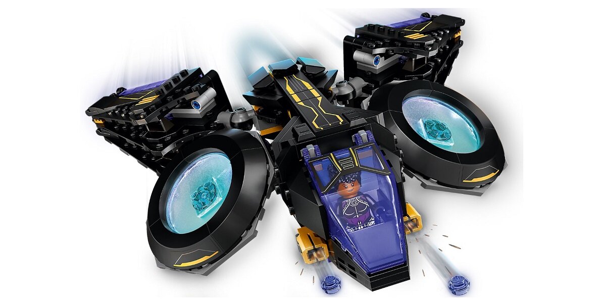 LEGO Marvel Statek Shuri 76211 Łatwo ruszyć do akcji