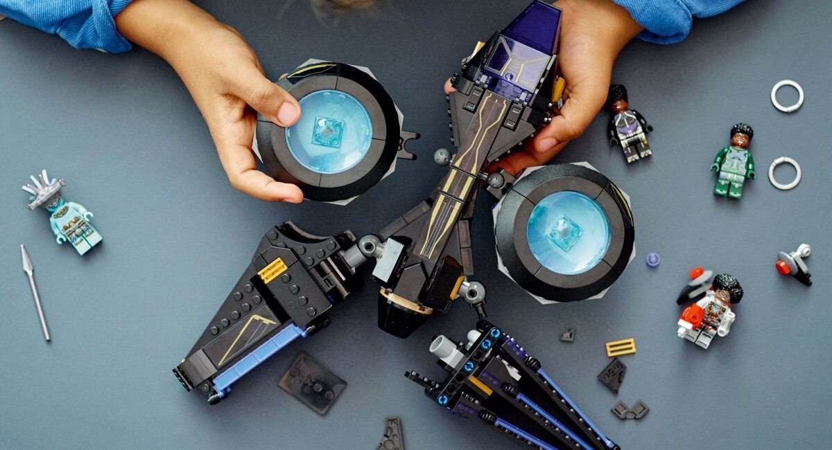 LEGO Marvel Statek Shuri 76211 Wysoka jakość i bezpieczeństwo