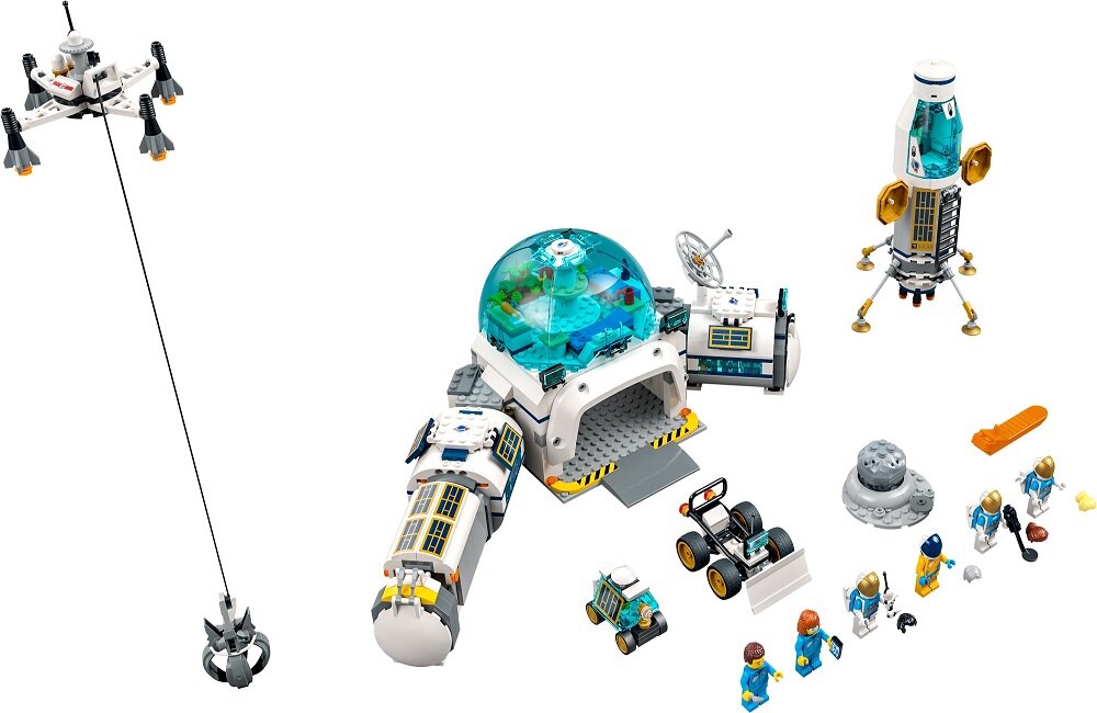 LEGO City Stacja badawcza na Księżycu 60350 Świat twórczej zabawy