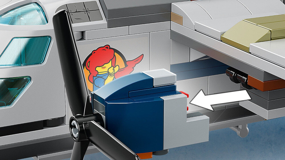 LEGO Jurassic World Kecalkoatl: zasadzka z samolotem - prezent