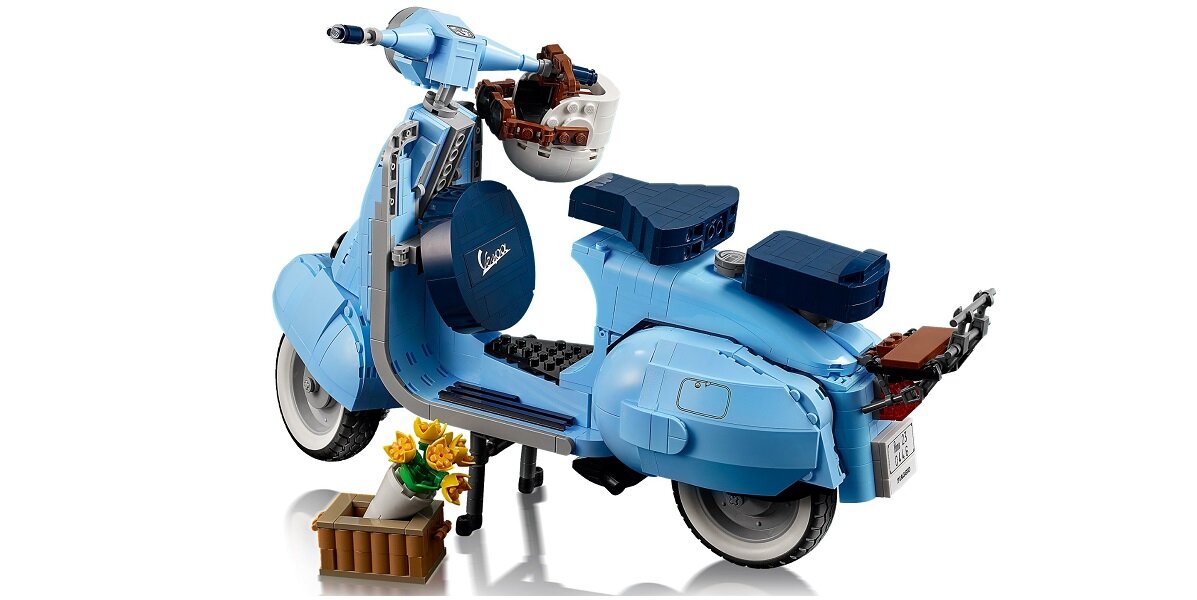 LEGO Creator Vespa 125 10298 kreatywność zabawa rozwój klocki figurki minifigurki jakość tradycja konstrukcja nauka wyobraźnia role jakość bezpieczeństwo wyobraźnia budowanie pasja hobby