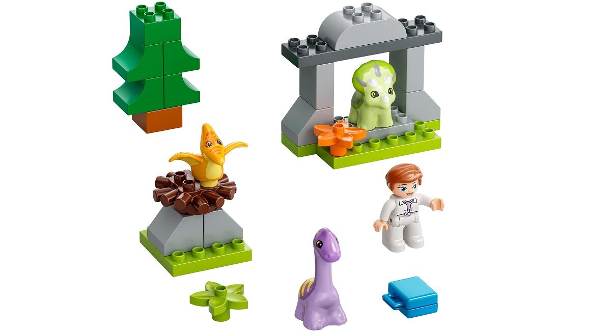 LEGO Duplo Jurassic World Dinozaurowa szkółka 10938 Swobodna zabawa