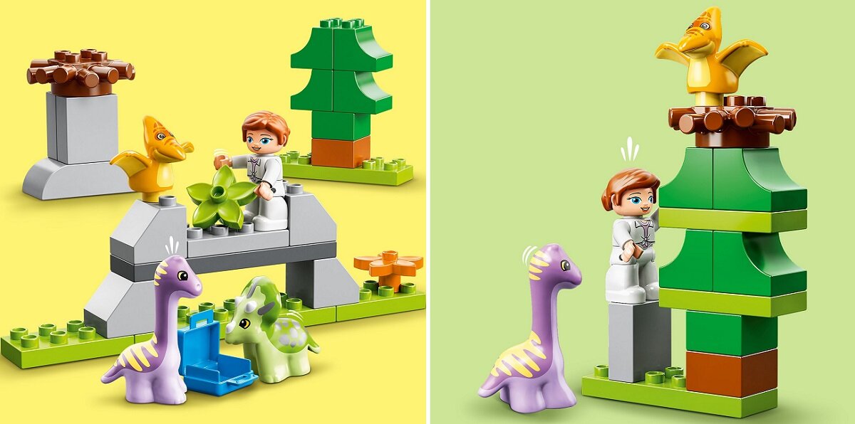 LEGO Duplo Jurassic World Dinozaurowa szkółka 10938 Pomoc w rozwoju życiowych umiejętności