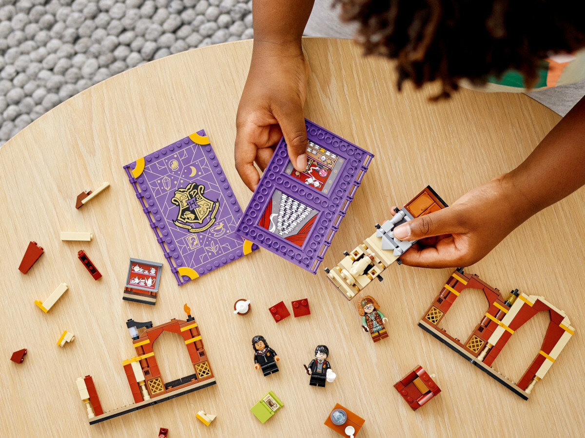 LEGO Harry Potter Chwile z Hogwartu: zajęcia z wróżbiarstwa 76396 laczenie zestawow