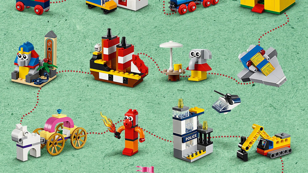 LEGO Classic 90 lat zabawy - prezent