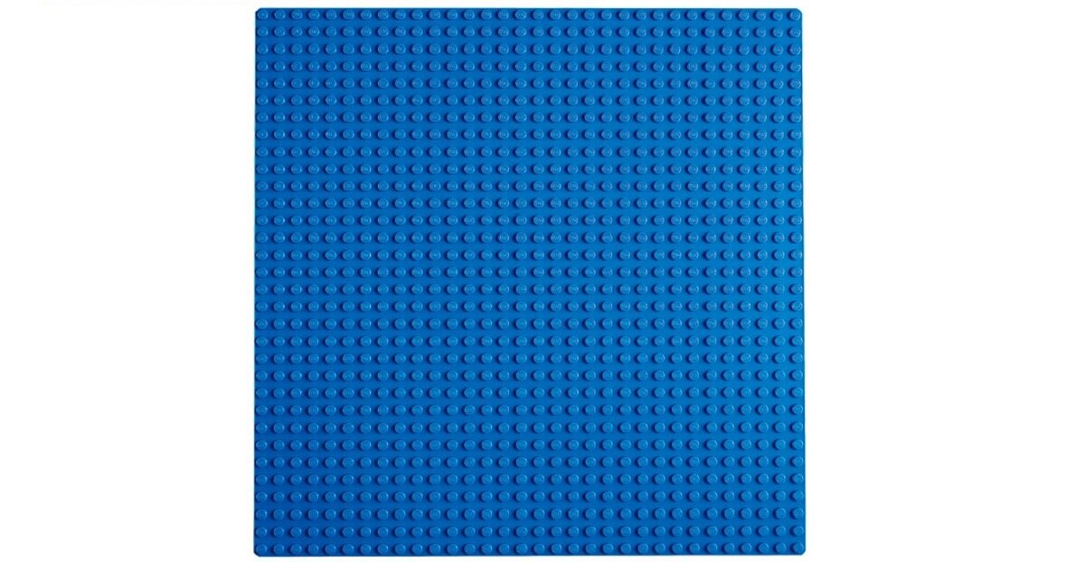 LEGO Classic Niebieska płytka konstrukcyjna Od lat dla Was