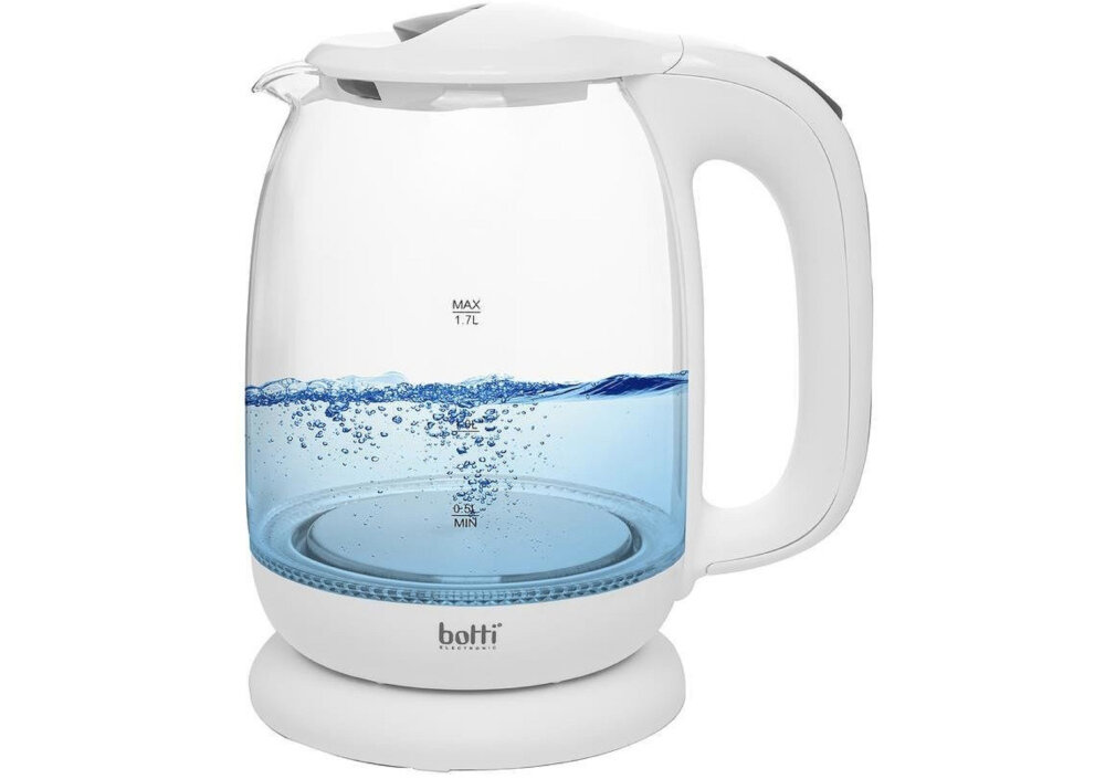 Czajnik BOTTI HHB1792 Curtis wysoka wydajnosc pojemnosc 1,7 litra moc 2200 W