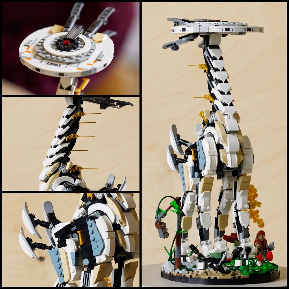 LEGO Creator Expert Horizon Forbidden West: Żyraf 76989     klocki elementy zabawa łączenie figurki akcesoria figurka zestaw 