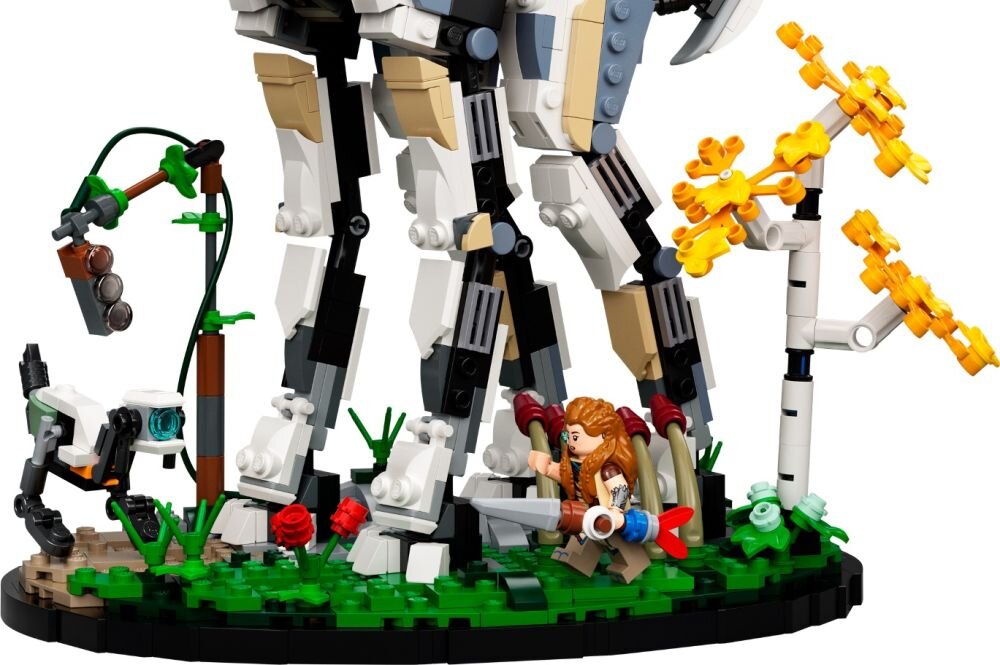 LEGO Creator Expert Horizon Forbidden West: Żyraf 76989     klocki elementy zabawa łączenie figurki akcesoria figurka zestaw 