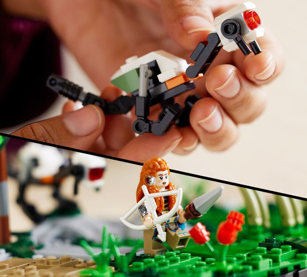 LEGO Creator Expert Horizon Forbidden West: Żyraf 76989     klocki elementy zabawa łączenie figurki akcesoria figurka zestaw 