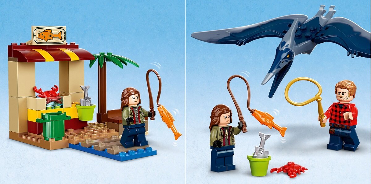 LEGO Jurassic World Погоня за птеранодоном 76943 Допоможіть розвинути життєві навички
