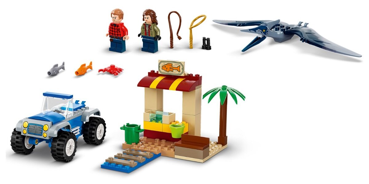 LEGO Jurassic World Погоня за птеранодоном 76943 Висока якість і безпека