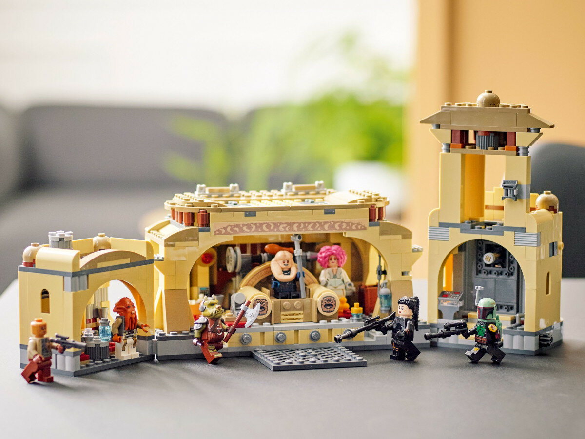 LEGO Star Wars Sala tronowa Boby Fetta 75326 wyglad