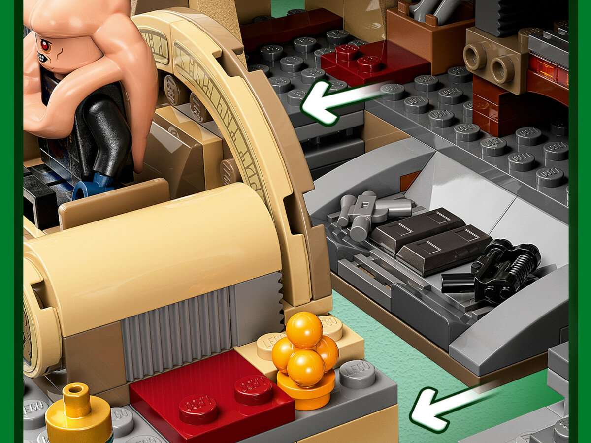 LEGO Star Wars Sala tronowa Boby Fetta 75326 zestawy kolekcja