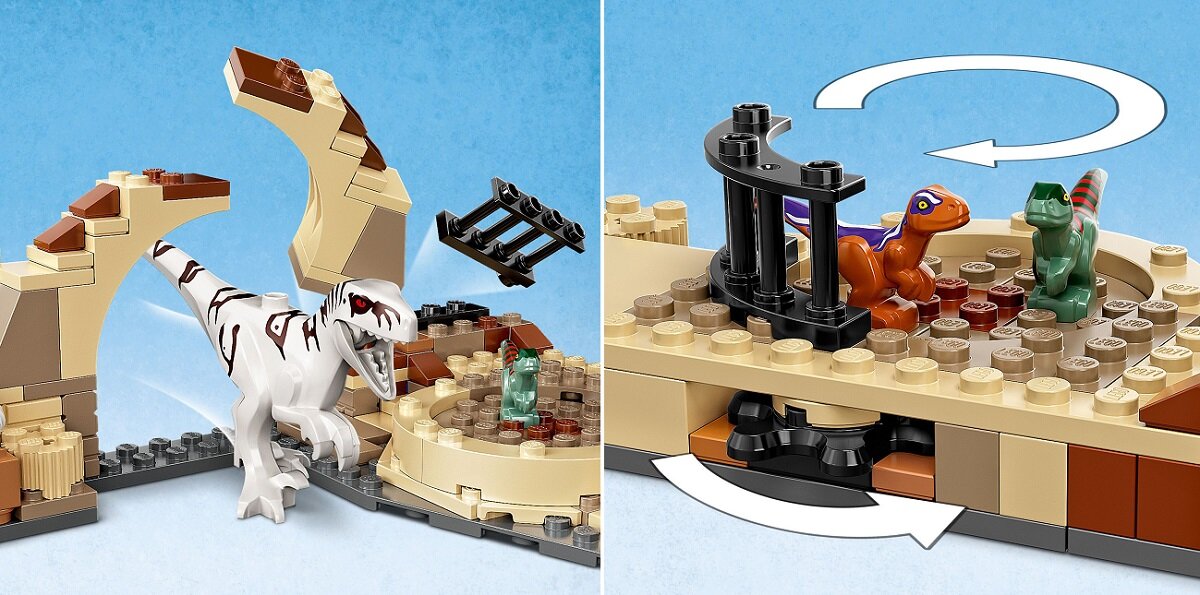 LEGO Jurassic World Atrociraptor: pościg na motocyklu 76945 