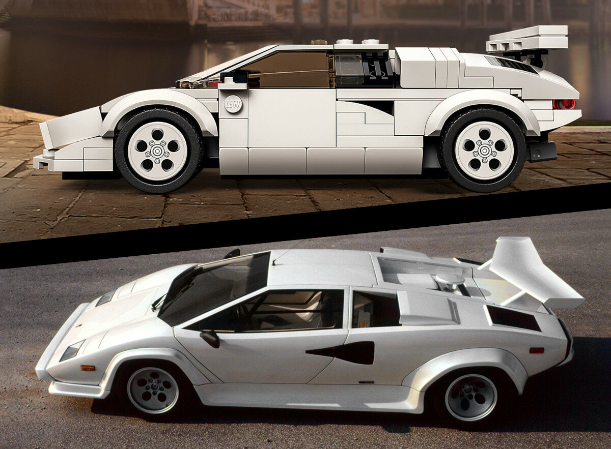 LEGO® Speed Champions Lamborghini Countach 76908 wyglad