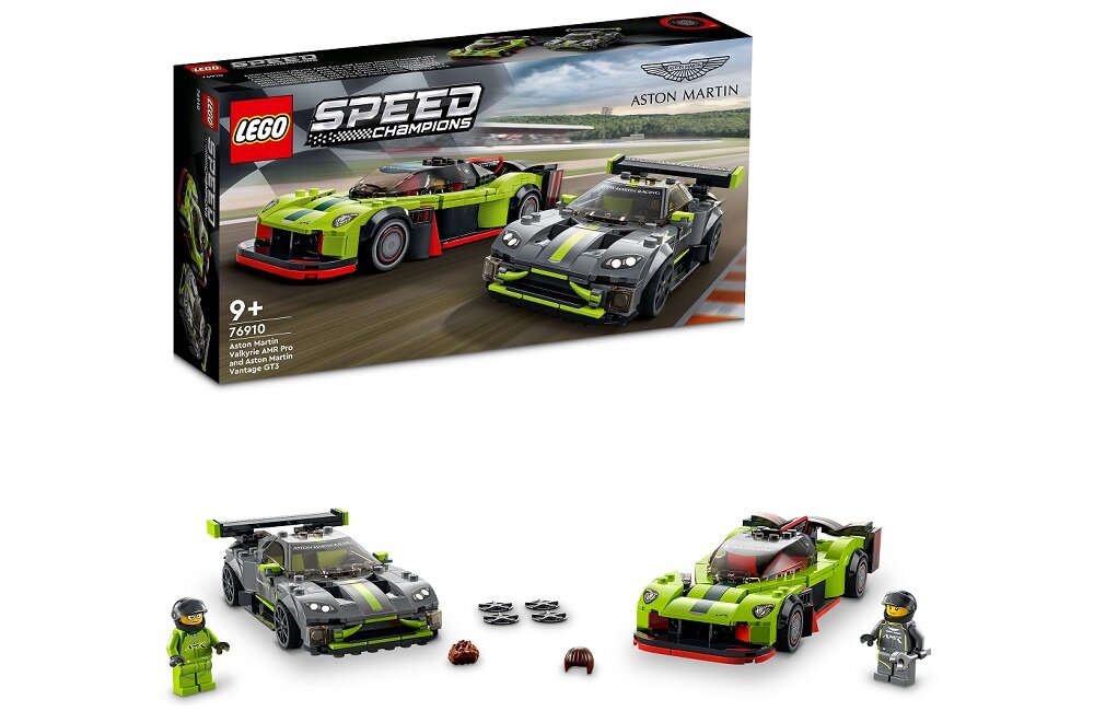 LEGO Speed Champions Aston Martin Valkyrie AMR PRO i Aston Martin Vantage GT3 76910 Od lat dla Was