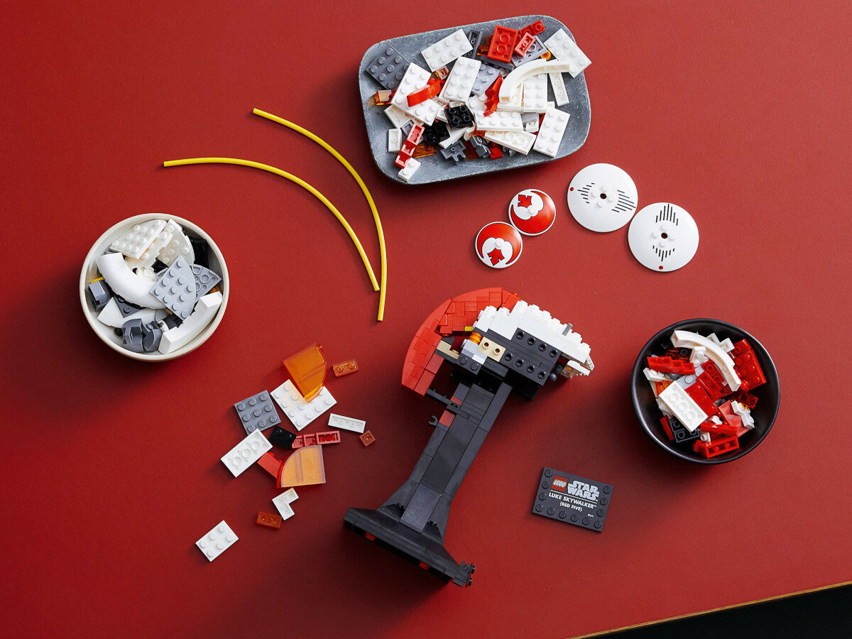 LEGO Star Wars Hełm Luke’a Skywalkera - Czerwony Pięć 75327 instrukcje