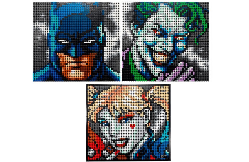 LEGO Batman Jima Lee - kolekcja 31205 Stylowy symbol podziwu dla chaosu lub sprawiedliwości Pochwal się kreatywnością i zbuduj wyjątkowe dzieło sztuki