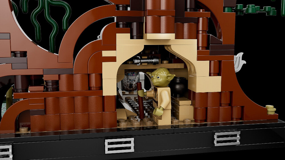 LEGO Star Wars Diorama: Szkolenie Jedi na Dagobah - kolekcja