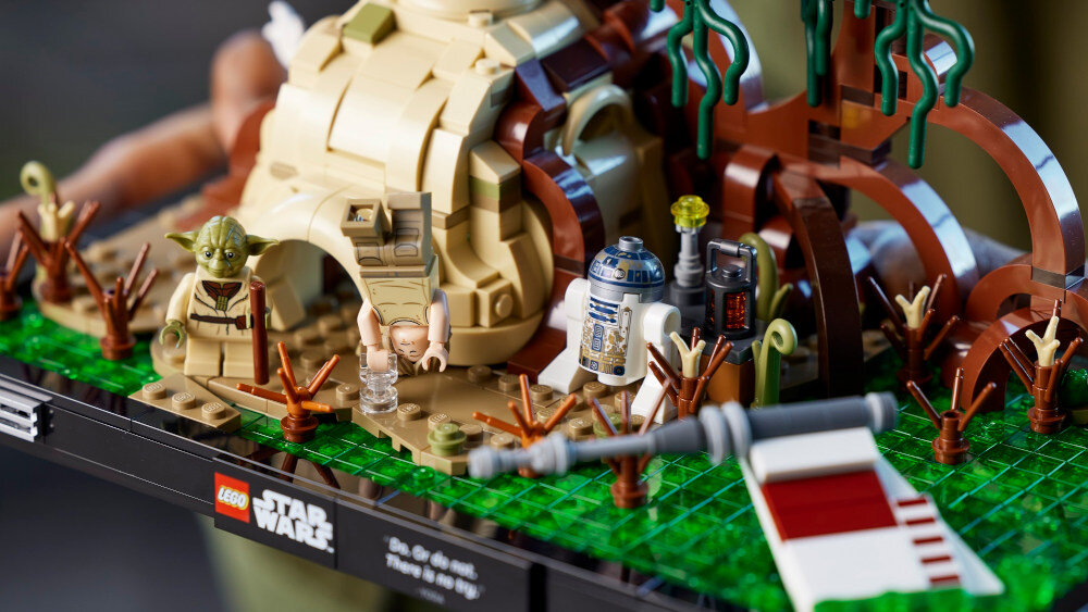 LEGO Star Wars Diorama: Szkolenie Jedi na Dagobah - jakość