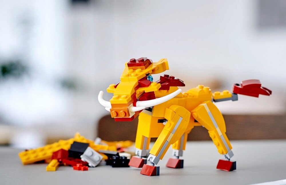 LEGO Creator Dziki lew 31112 Niewyczerpane źródło pomysłów