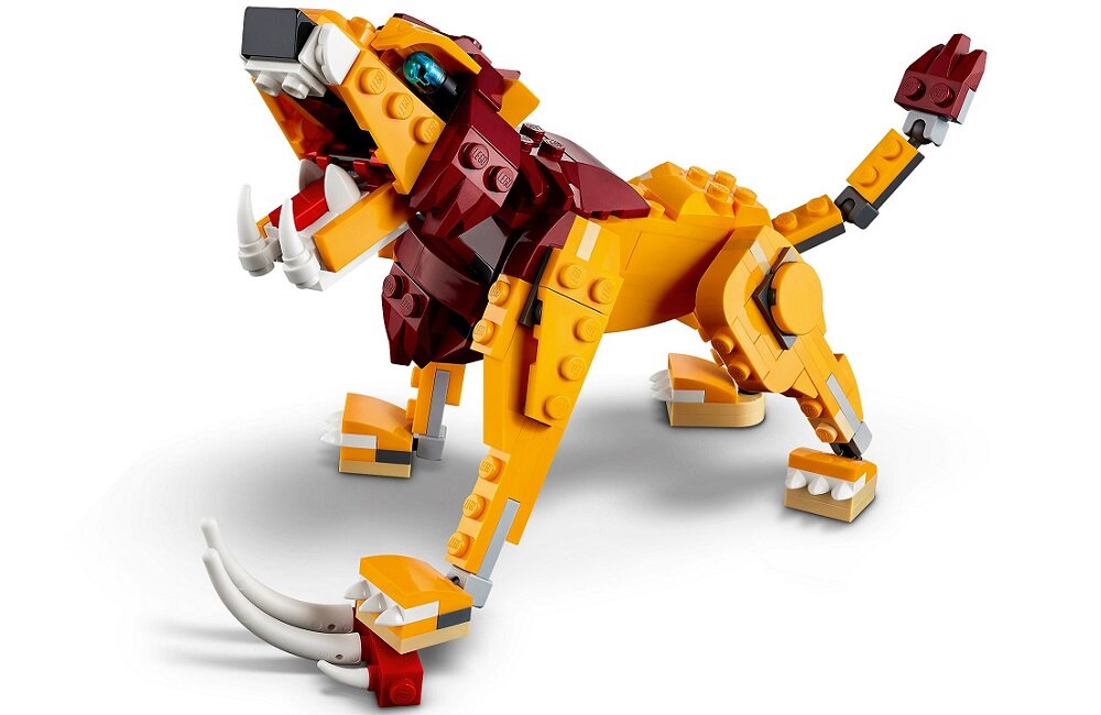 LEGO Creator Dziki lew 31112 Idealna ozdoba dziecięcego pokoju