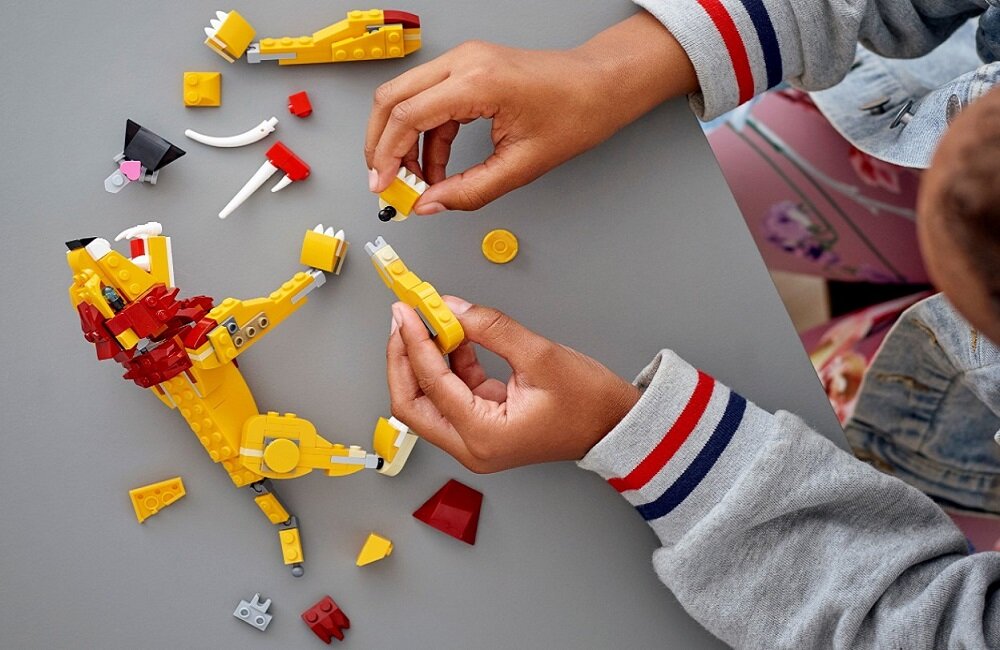 LEGO Creator Dziki lew 31112 nowe zestawy styczeń 2022