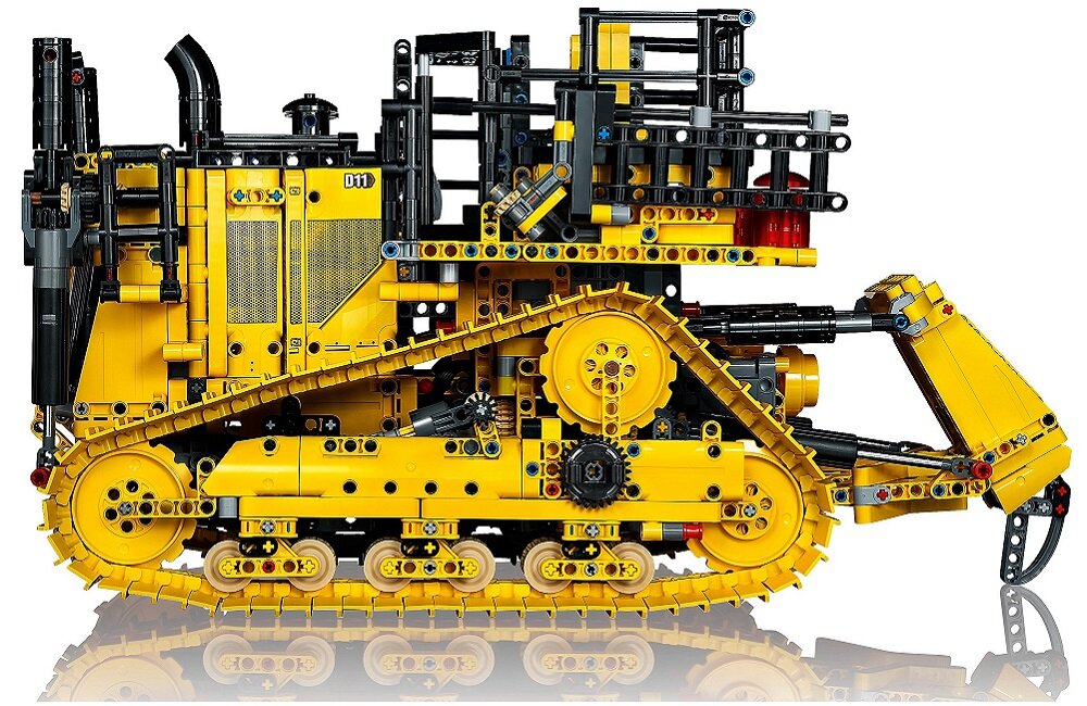 LEGO Technic Sterowany przez aplikację buldożer Cat D11 42131 Poznaj dzieła inżynierii