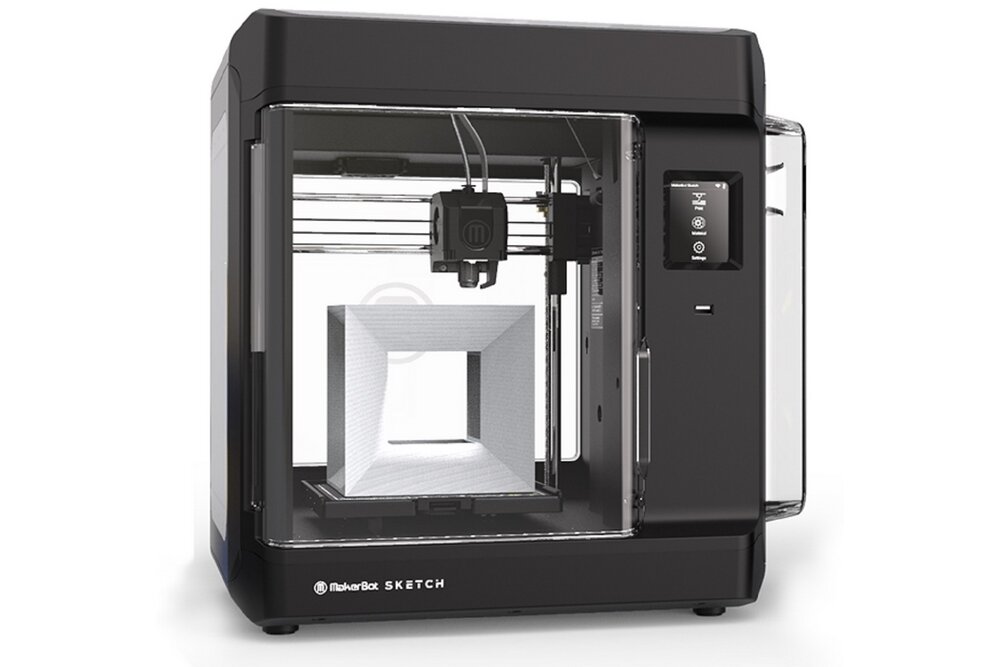 Drukarka 3D MAKERBOT Sketch drukowanie filament materiały szybkość temperatura dysze