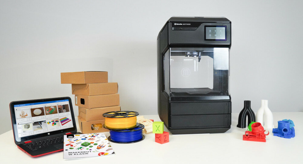 Drukarka 3D MAKERBOT Method X zestaw pomoce