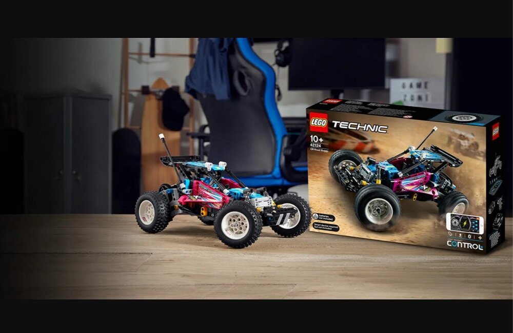 LEGO Technic Łazik terenowy 42124 Testy wytrzymałościowe dla dzieci które ukończyły 10 lat