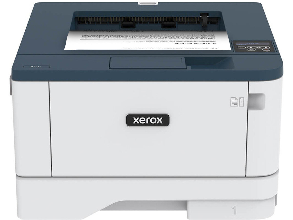 Drukarka XEROX B230 funkcje druk dwustronny podajnik taca pojemność