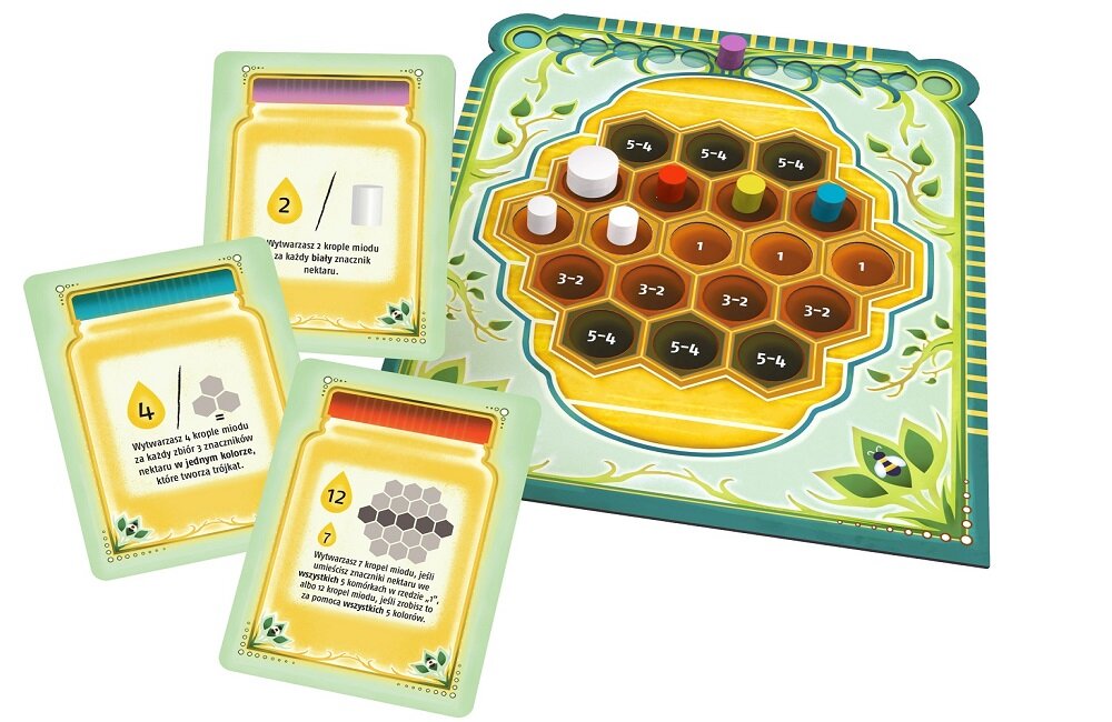 Gra planszowa REBEL Beez 2002589 Łatwe zasady