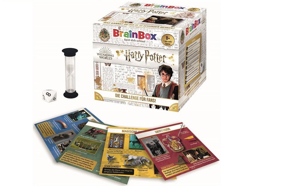 Gra karciana REBEL Brainbox Harry Potter 2003610 Bądź najszybszy