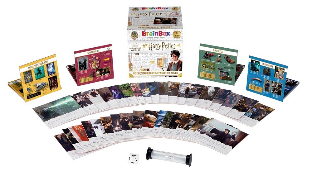 Gra karciana REBEL Brainbox Harry Potter 2003610 Dlaczego pokochasz tę grę