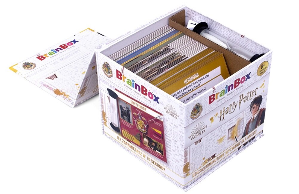Gra karciana REBEL Brainbox Harry Potter 2003610 Wygodne pudełeczko