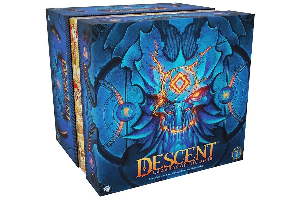 Gra planszowa REBEL Descent Legendy Mroku 2001218 Wygodne opakowanie