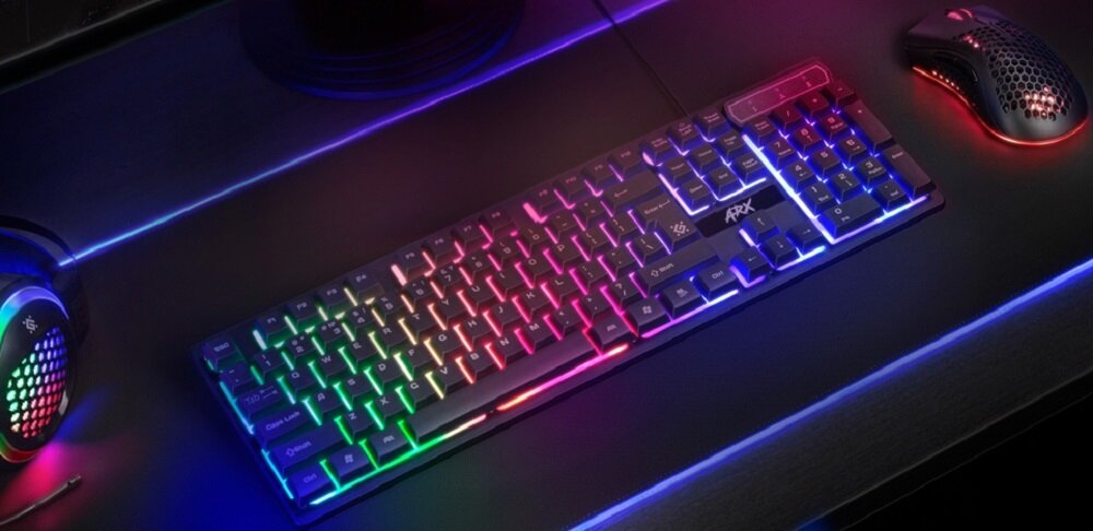 Klawiatura DEFENDER Arx GK-196L - designerski wyglad 