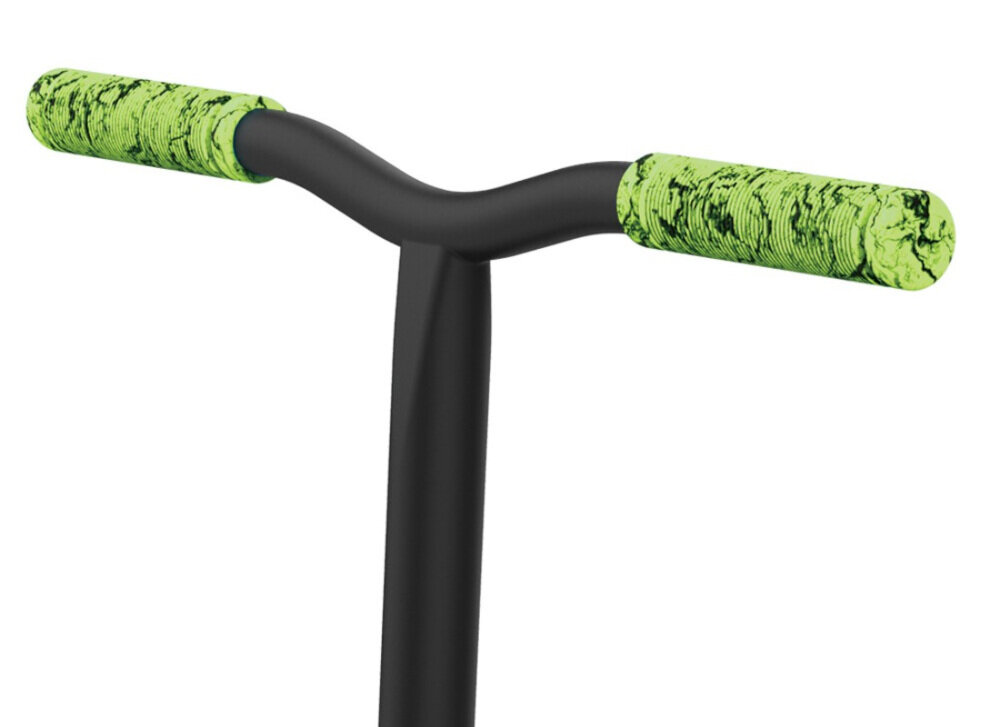 Hulajnoga RAZOR Pro X kierownica uchwyty pokryte specjalnym tworzywem sztucznym pewny chwyt nie powoduje otarć potrójny aluminiowy zacisk