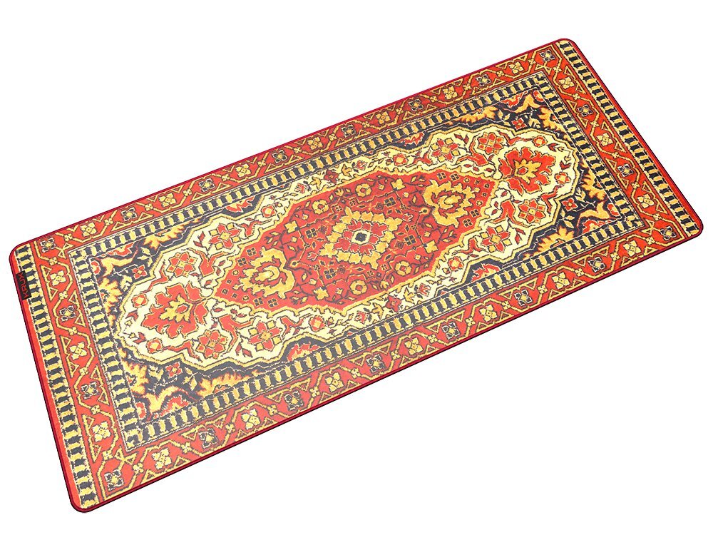 Podkładka KRUX Space Carpet XXL na białym tle.