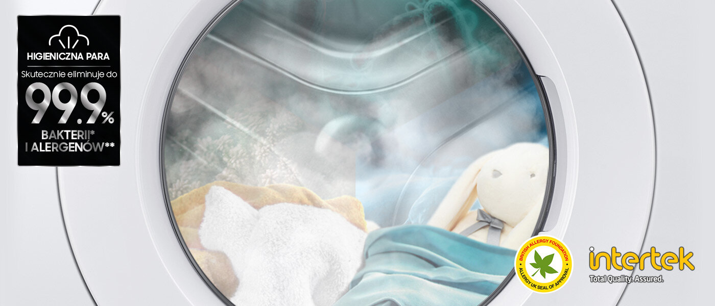 Czyszczenie parowe usuwa bakterie i alergeny Czyszczenie parowe usuwa bakterie i alergeny