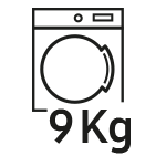Ładowność 9 kg Ładowność 9 kg